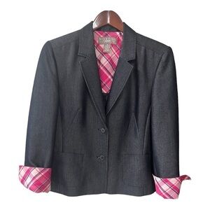 Norton McNAUGHTON Petite Blazer Size 12P Women